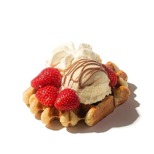 Aardbei Ijs Slagroom Chocolade